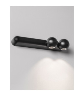 Notic Twin Ceiling Spotlight Sandy Black LED 14W 910lm 2700K-2