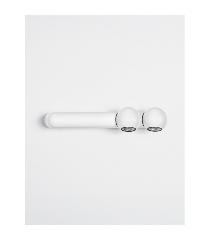 Notic Twin Ceiling Spotlight Sandy White LED 14W 910lm 2700K-4