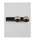 Lusa Twin Ceiling Spotlight Champagne Gold Black Triac Dimmable LED 21W 1540lm 3000K-2