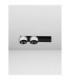 Lusa Twin Ceiling Spotlight Foggy Nickel Black Triac Dimmable LED 21W 1540lm 3000K-3
