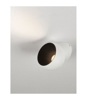Lusa Single Spotlight Sandy White Triac Dimmable LED 11W 770lm 3000K-2