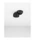 Lusa Single Spotlight Sandy Black Triac Dimmable LED 11W 770lm 3000K-3