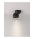 Lusa Single Spotlight Sandy Black Triac Dimmable LED 11W 770lm 3000K-5