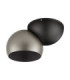 Lusa Single Spotlight Foggy Nickel Sandy Black Triac Dimmable LED 11W 770lm 3000K-1