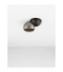 Lusa Single Spotlight Foggy Nickel Sandy Black Triac Dimmable LED 11W 770lm 3000K-4