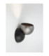 Lusa Single Spotlight Foggy Nickel Sandy Black Triac Dimmable LED 11W 770lm 3000K-5