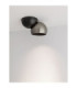 Lusa Single Spotlight Foggy Nickel Sandy Black Triac Dimmable LED 11W 770lm 3000K-6