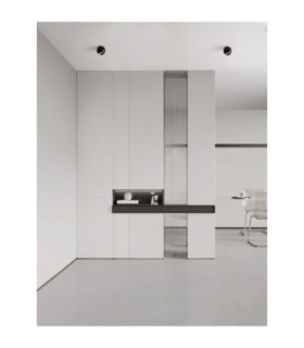 Nano Surface Mounted Downlight Sandy Black LED 13W 1163lm 3000K-2