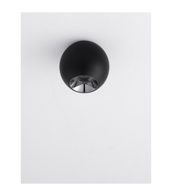 Nano Surface Mounted Downlight Sandy Black LED 13W 1163lm 3000K-3
