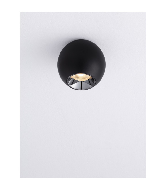 Nano Surface Mounted Downlight Sandy Black LED 13W 1163lm 3000K-4
