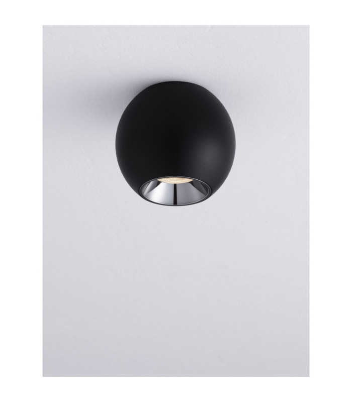 Nano Surface Mounted Downlight Sandy Black LED 13W 1163lm 3000K-5