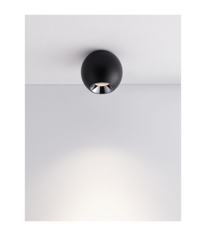 Nano Surface Mounted Downlight Sandy Black LED 13W 1163lm 3000K-6