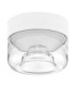 Doris Surface Mounted Downlight Sandy White Clear LED 7W 420lm 3000K-1