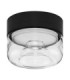 Doris Surface Mounted Downlight Sandy Black Clear LED 7W 420lm 3000K-1