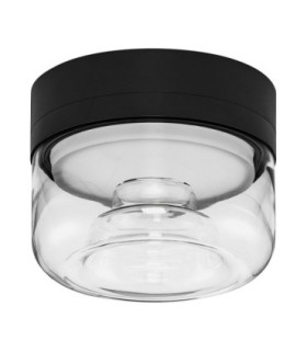 Doris Surface Mounted Downlight Sandy Black Clear LED 7W 420lm 3000K-1