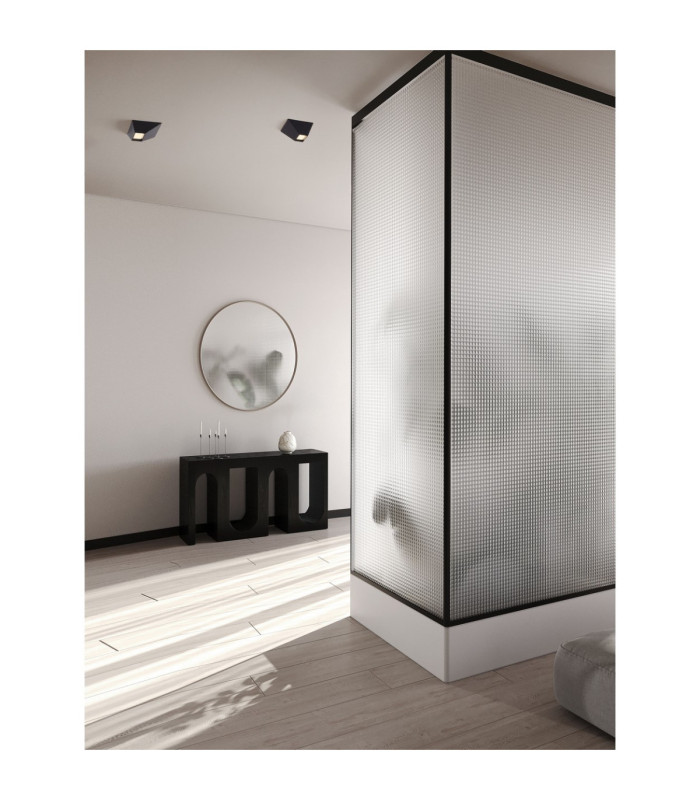 Utopia Surface Mounted Downlight Sandy Black LED 9W 444lm 3000K-2