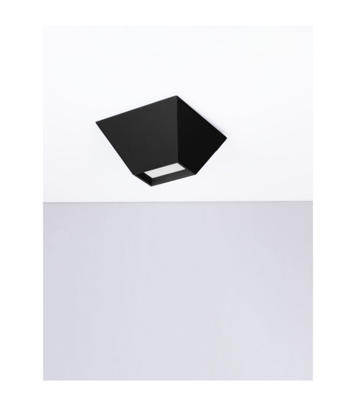Utopia Surface Mounted Downlight Sandy Black LED 9W 444lm 3000K-3