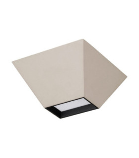 Utopia Surface Mounted Downlight Beige LED 9W 444lm 3000K-1