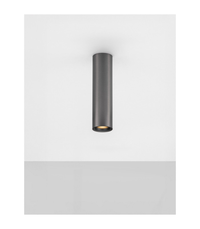 Luisa Surface Mounted Downlight Black Nickel LED 6W 422lm 3000K-4