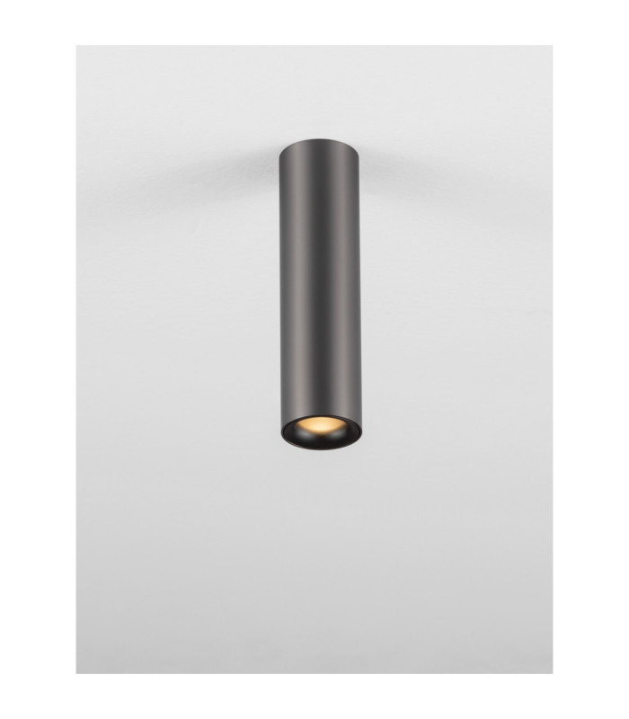 Luisa Surface Mounted Downlight Black Nickel LED 6W 422lm 3000K-5