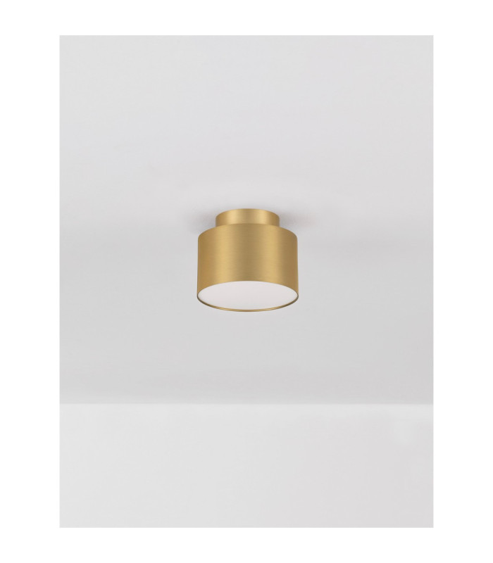 Οζεν Surface Mounted Downlight Matt Gold LED 16W 787lm 3000K-3