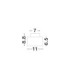 Οζεν Surface Mounted Downlight Matt Gold LED 16W 787lm 3000K-5