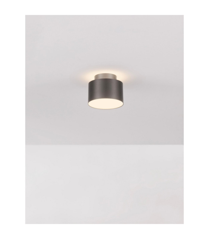 Οζεν Surface Mounted Downlight Black Nickel LED 16W 787lm 3000K-4