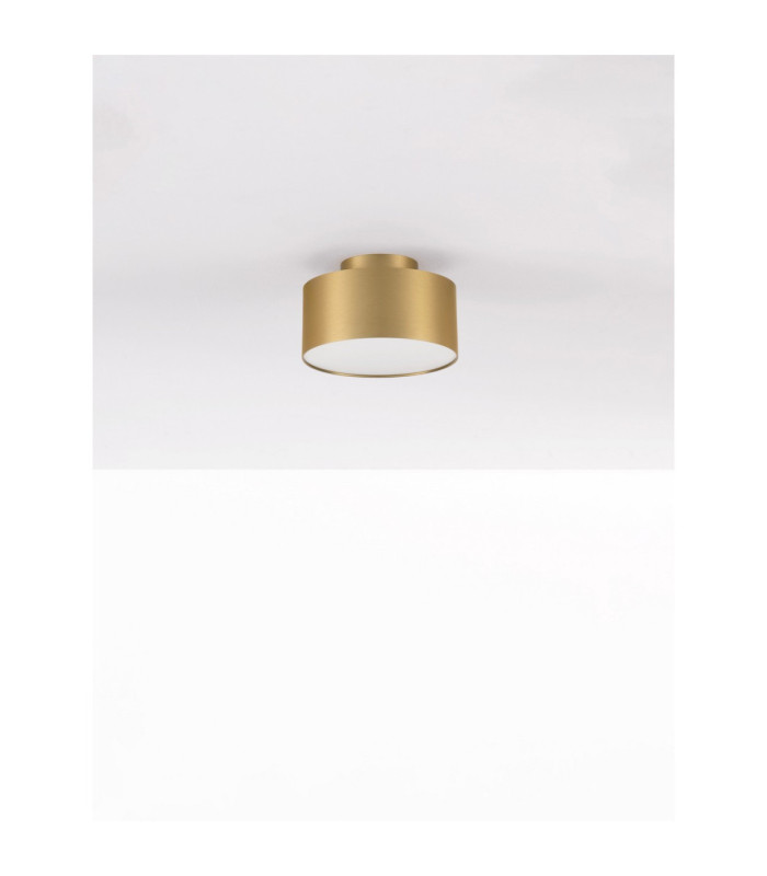Οζεν Surface Mounted Downlight Matt Gold LED 24W 1393lm 3000K-3