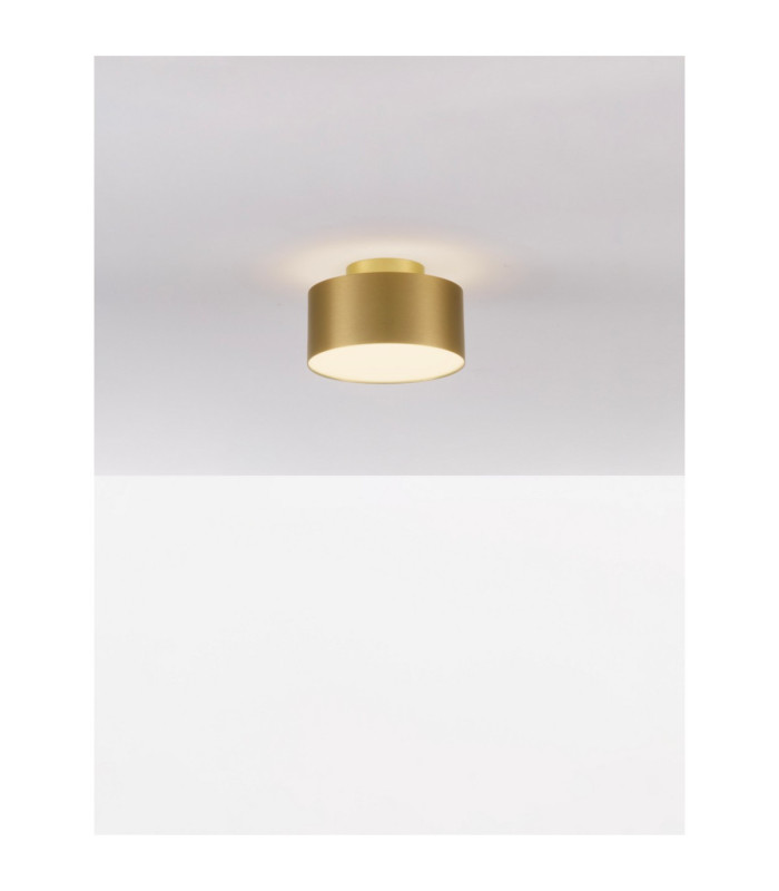 Οζεν Surface Mounted Downlight Matt Gold LED 24W 1393lm 3000K-4
