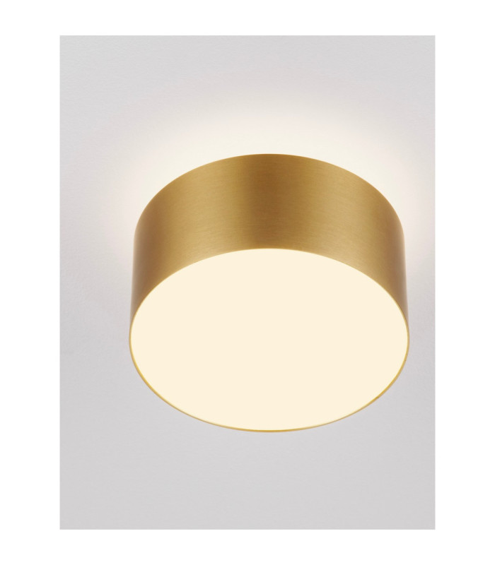 Οζεν Surface Mounted Downlight Matt Gold LED 24W 1393lm 3000K-5