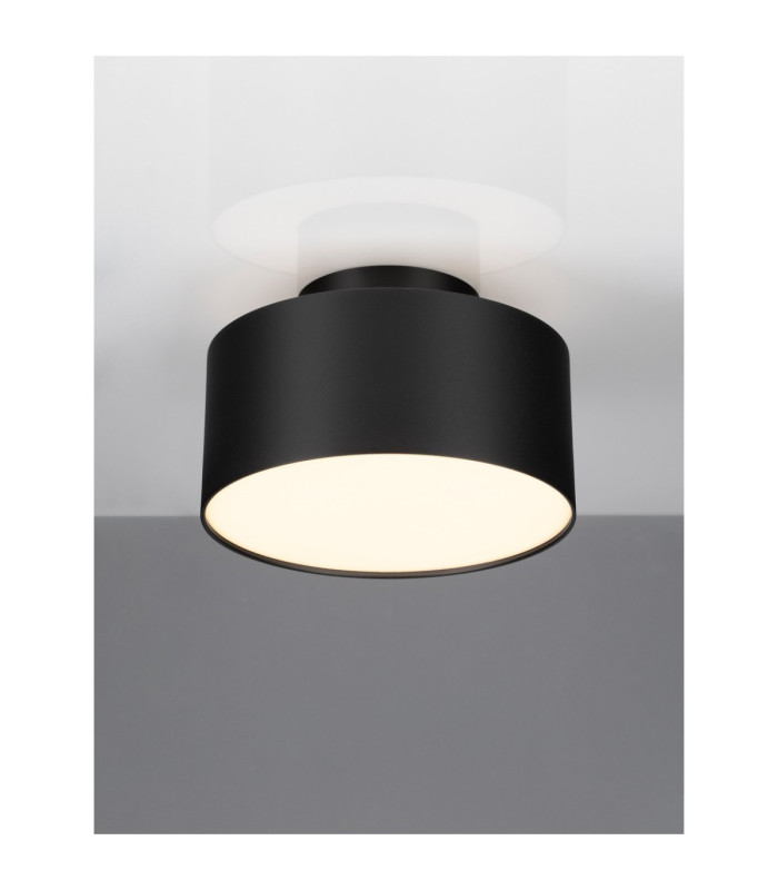 Οζεν Surface Mounted Downlight Sandy Black LED 24W 1393lm 3000K-4
