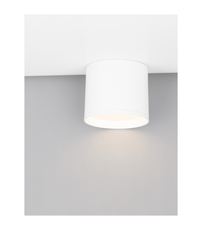 Ziaza Surface Mounted Downlight Sandy White LED 10W 505lm 3000K-5