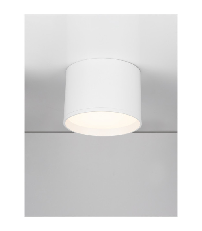 Ziaza Surface Mounted Downlight Sandy White LED 17W 833lm 3000K-4