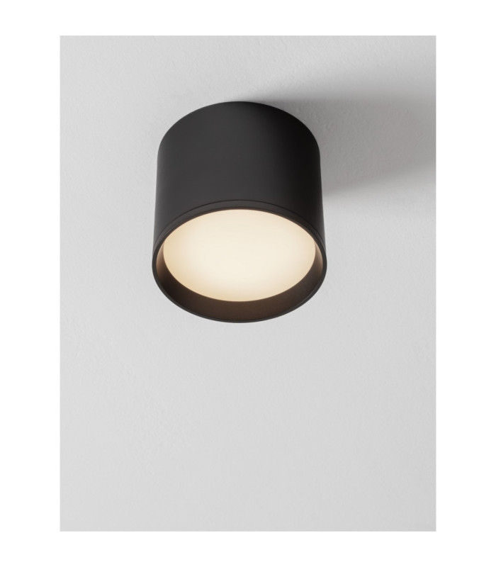 Ziaza Surface Mounted Downlight Sandy Black LED 10W 505lm 3000K-6