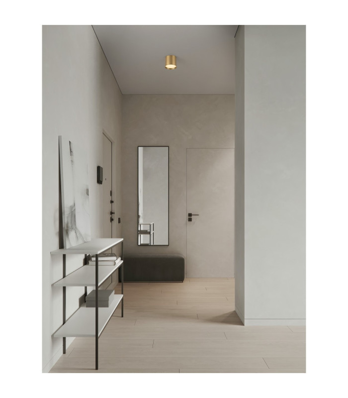 Ziaza Surface Mounted Downlight Matt Gold LED 10W 505lm 3000K-2