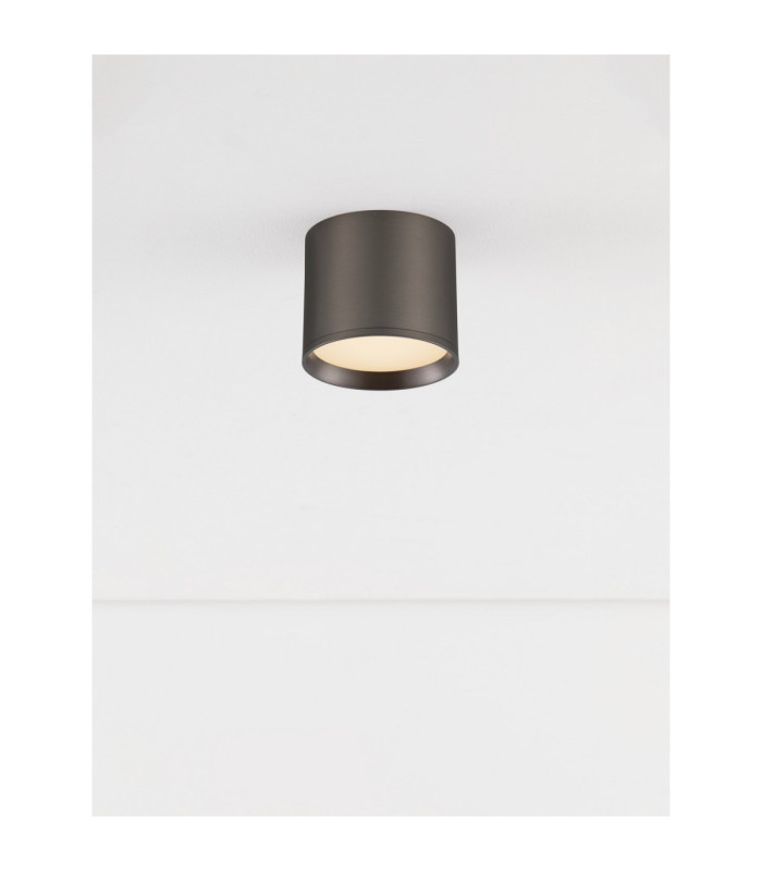 Ziaza Surface Mounted Downlight Black Nickel LED 10W 505lm 3000K-4