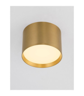 Ziaza Surface Mounted Downlight Matt Gold LED 17W 833lm 3000K-2