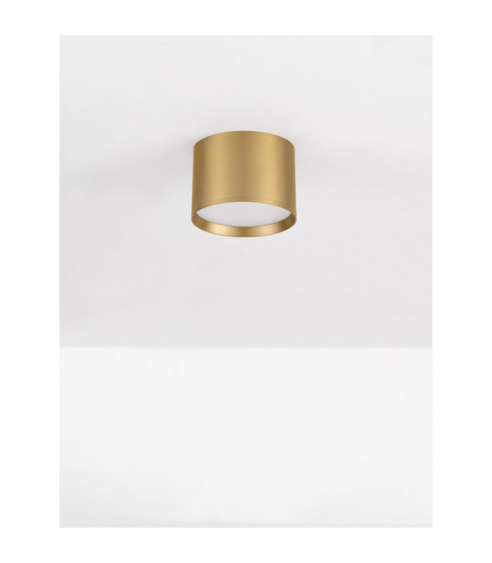 Ziaza Surface Mounted Downlight Matt Gold LED 17W 833lm 3000K-3