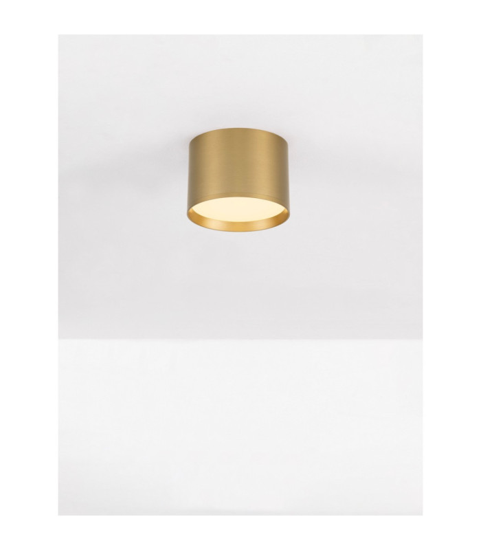 Ziaza Surface Mounted Downlight Matt Gold LED 17W 833lm 3000K-4