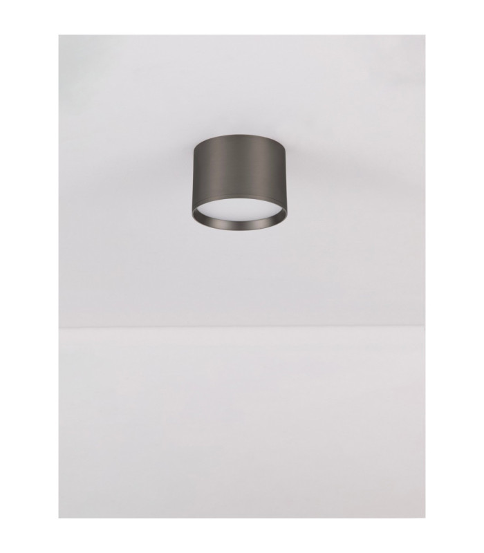 Ziaza Surface Mounted Downlight Black Nickel LED 17W 833lm 3000K-3