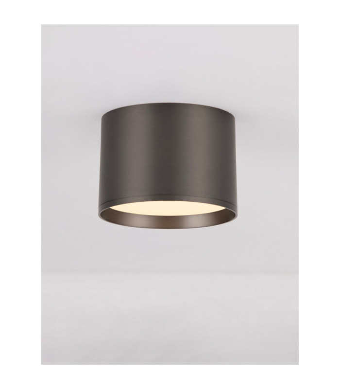 Ziaza Surface Mounted Downlight Black Nickel LED 17W 833lm 3000K-5