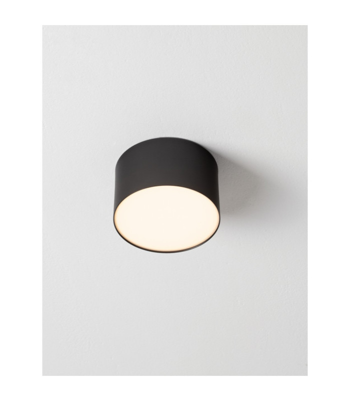 Luldo Surface Mounted Downlight Sandy Black LED 10W 588lm 3000K-5