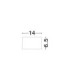 Luldo Surface Mounted Downlight Sandy White LED 16W 976lm 3000K-9