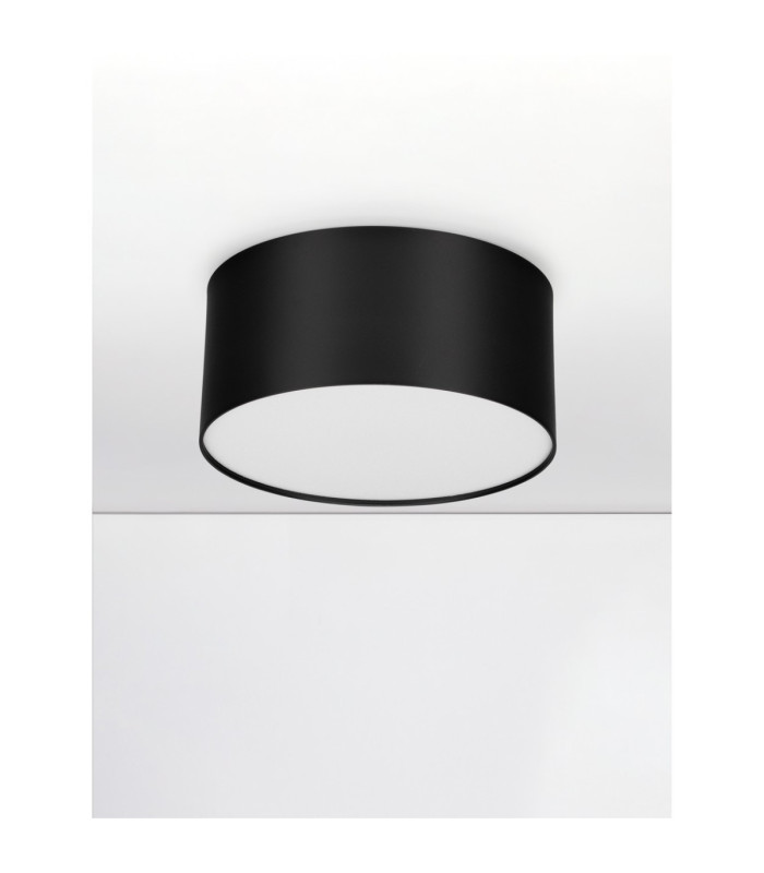 Luldo Surface Mounted Downlight Sandy Black LED 16W 976lm 3000K-3