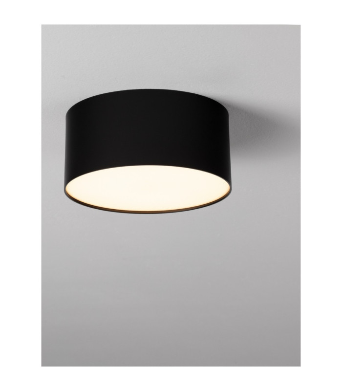 Luldo Surface Mounted Downlight Sandy Black LED 16W 976lm 3000K-6