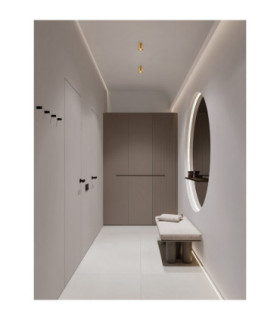 Iris Surface Mounted Downlight Matt Gold LED 10W 700lm 3000K-2