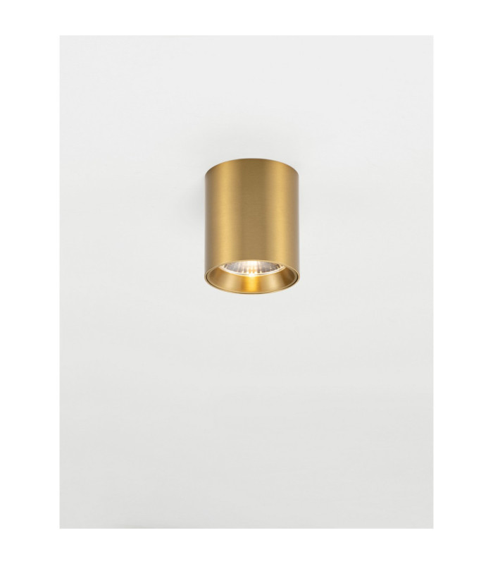Iris Surface Mounted Downlight Matt Gold LED 10W 700lm 3000K-4