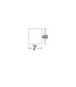 Iris Surface Mounted Downlight Matt Gold LED 10W 700lm 3000K-7