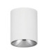 Aneto Surface Mounted Downlight Matt White Dark Chrome LED 10W 600lm 3000K-1