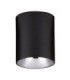 Aneto Surface Mounted Downlight Matt Black Dark Chrome LED 10W 600lm 3000K-1